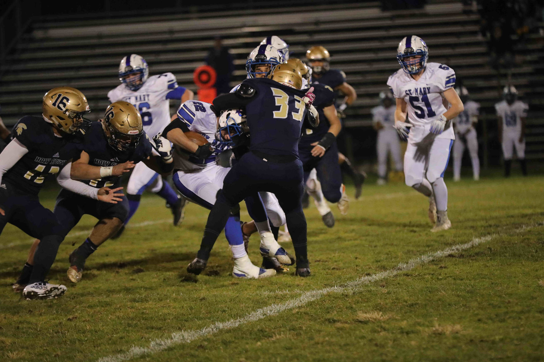 Wearing #16 for Walsh